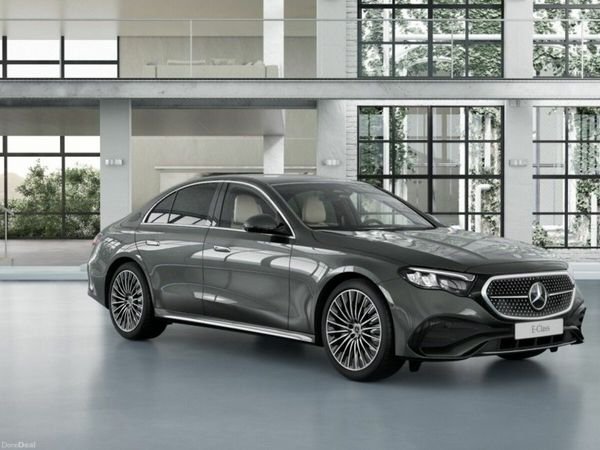Mercedes-Benz E-Class Saloon, Diesel Plug-in Hybrid, 2026, Grey