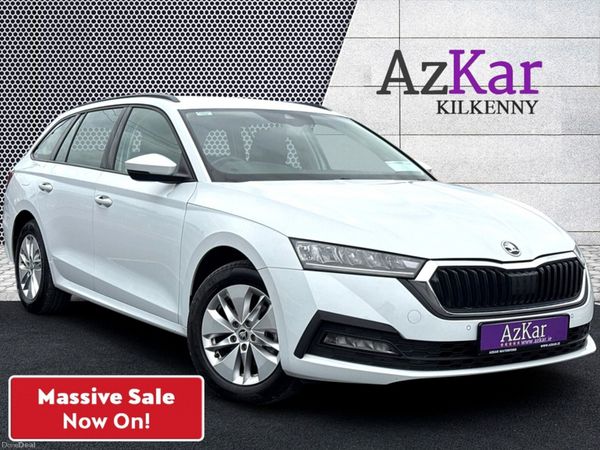 Skoda Octavia Estate, Diesel, 2021, White