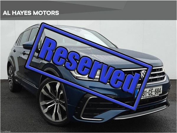 Volkswagen Tiguan SUV, Diesel, 2023, Blue