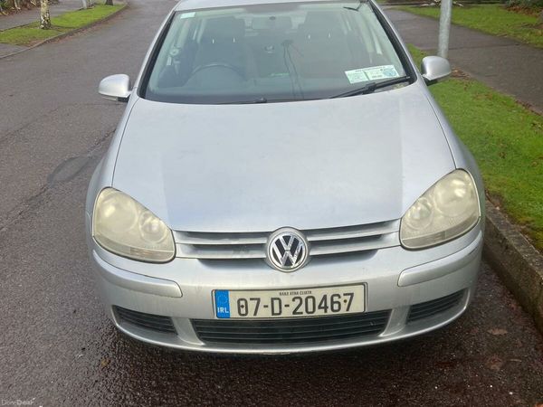 Volkswagen Golf Hatchback, Petrol, 2007, Silver