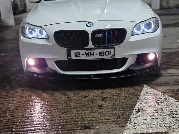 BMW 5-Series Saloon, Diesel, 2012, White