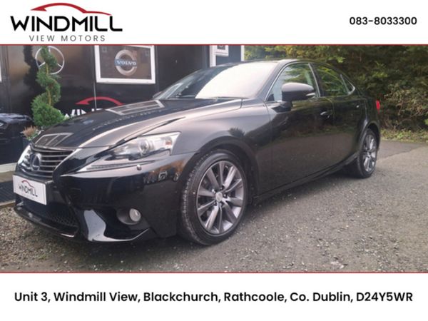 Lexus IS Saloon, Petrol Hybrid, 2013, Black