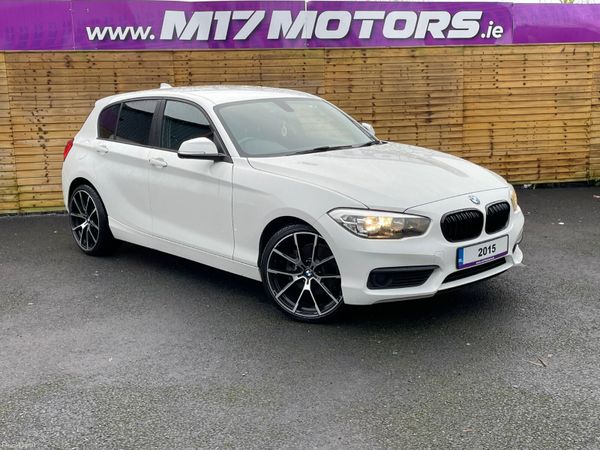 BMW 1-Series Hatchback, Petrol, 2015, White