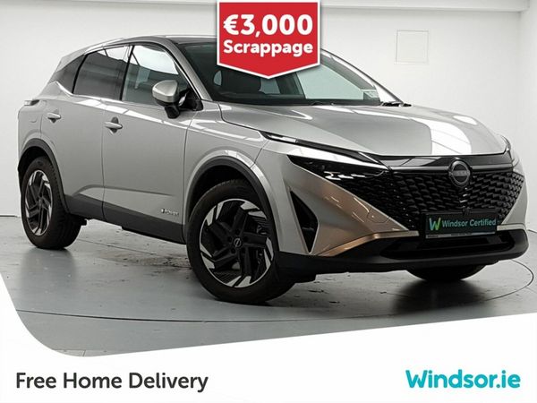 Nissan Qashqai MPV, Petrol Hybrid, 2025, Grey