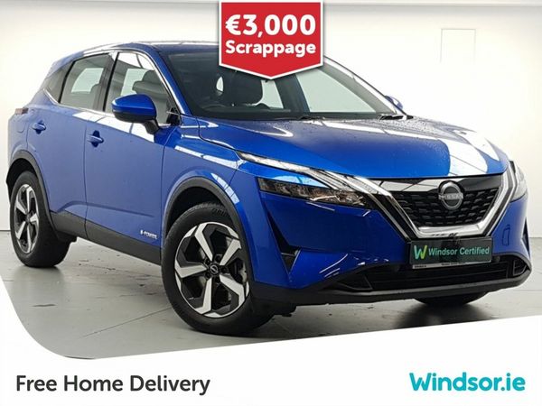 Nissan Qashqai MPV, Petrol Hybrid, 2024, Blue