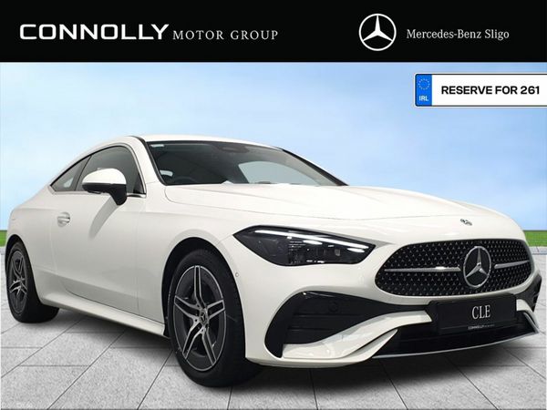 Mercedes-Benz CLE Coupe, Diesel, 2026, White