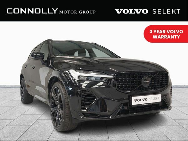 Volvo XC60 SUV, Petrol Plug-in Hybrid, 2025, Black