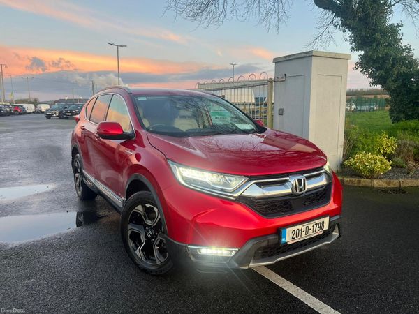 Honda CR-V SUV, Petrol Hybrid, 2020, Red