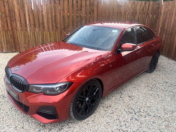 BMW 3-Series Saloon, Diesel, 2021, Orange