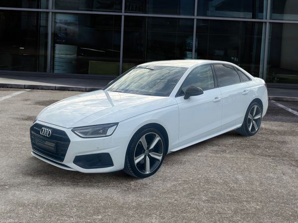 Audi A4 Saloon, Diesel Hybrid, 2022, White