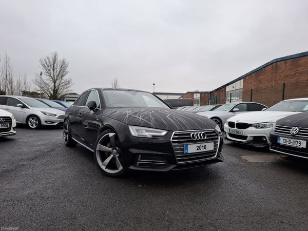 Audi A4 Saloon, Diesel, 2016, Black
