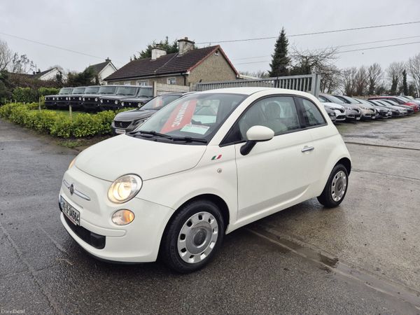 Fiat 500 Hatchback, Petrol, 2014, White