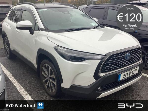 Toyota Corolla Hatchback, Petrol Hybrid, 2024, White