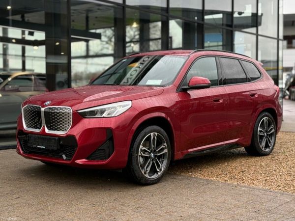 BMW iX1 SUV, Electric, 2026, Red