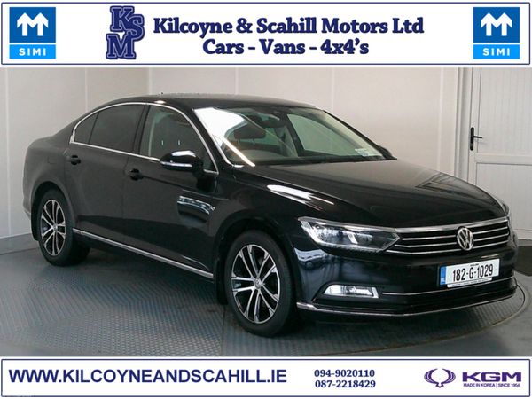 Volkswagen Passat Saloon, Diesel, 2018, Black