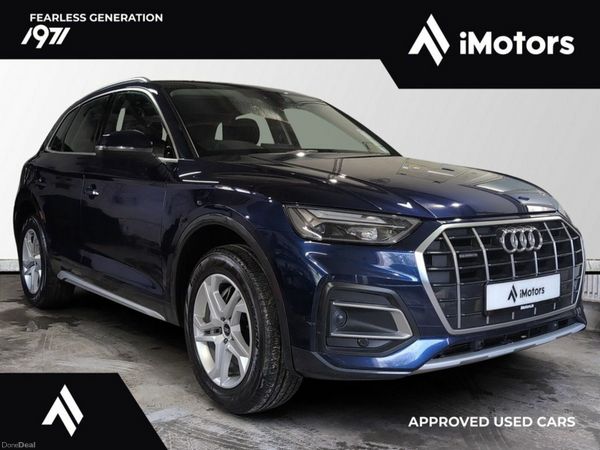 Audi Q5 SUV, Petrol Plug-in Hybrid, 2022, Blue