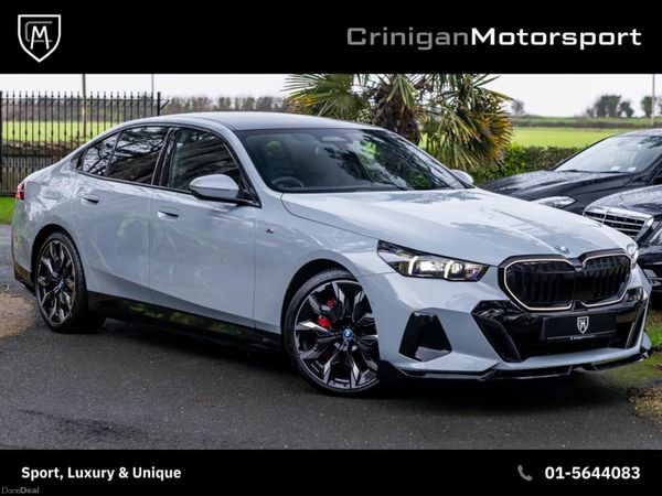 BMW 5-Series Saloon, Petrol Plug-in Hybrid, 2025, Grey