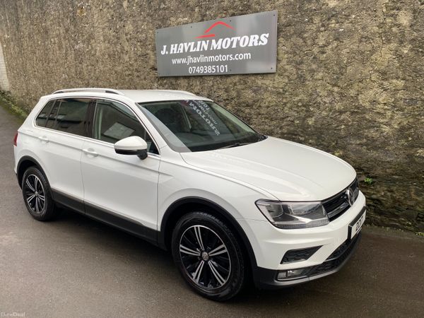 Volkswagen Tiguan SUV, Diesel, 2017, White