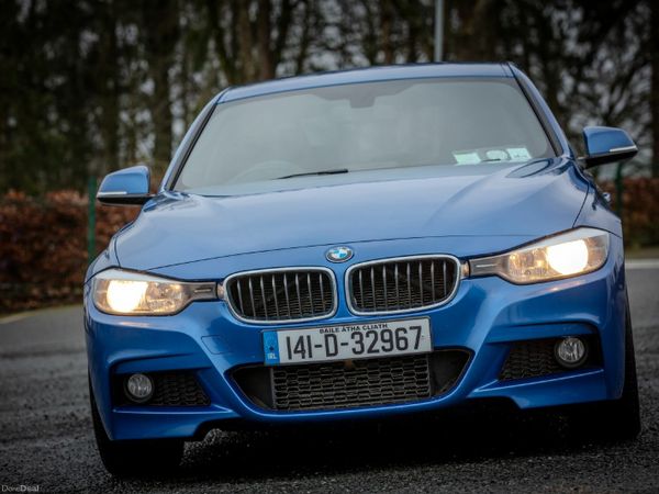 BMW 3-Series Saloon, Diesel, 2014, Blue