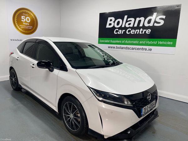 Nissan Note Hatchback, Petrol Hybrid, 2021, White