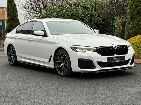 BMW 5-Series Saloon, Diesel, 2021, White