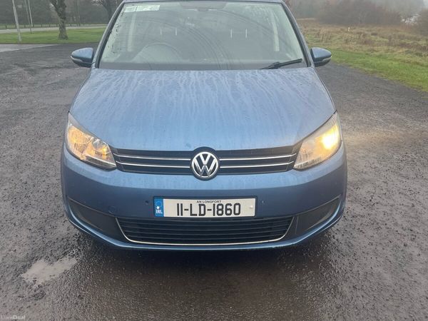 Volkswagen Touran MPV, Diesel, 2011, Blue