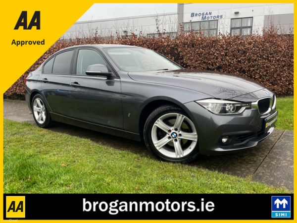 BMW 3-Series Saloon, Petrol Hybrid, 2017, Grey