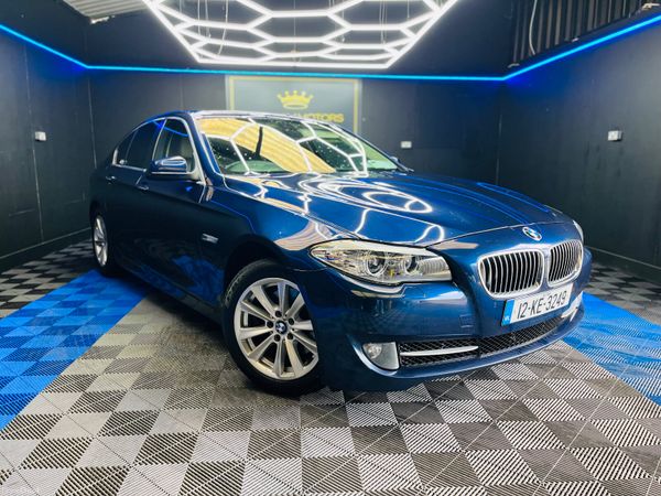 BMW 5-Series Saloon, Diesel, 2012, Blue