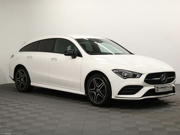 Mercedes-Benz CLA Estate, Petrol Hybrid, 2022, White