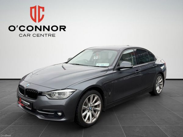 BMW 3-Series Saloon, Petrol Plug-in Hybrid, 2018, Grey
