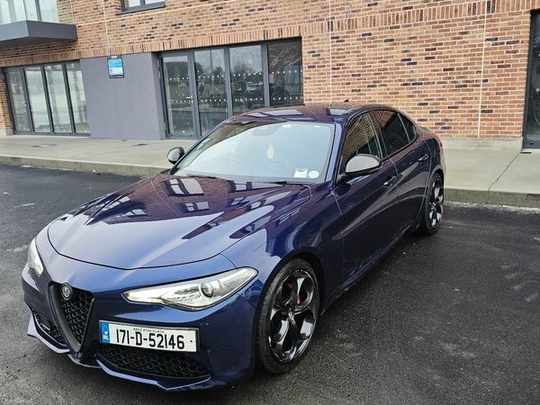 Alfa Romeo Giulia Saloon, Diesel, 2017, Blue