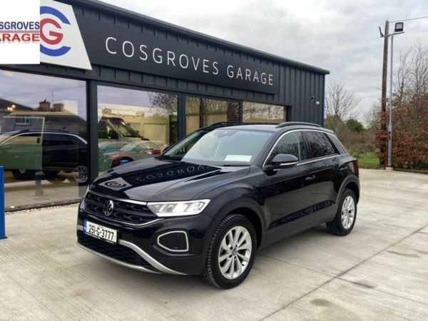 Volkswagen T-Roc SUV, Petrol, 2025, Black