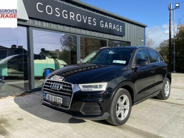 Audi Q3 SUV, Petrol, 2015, Black