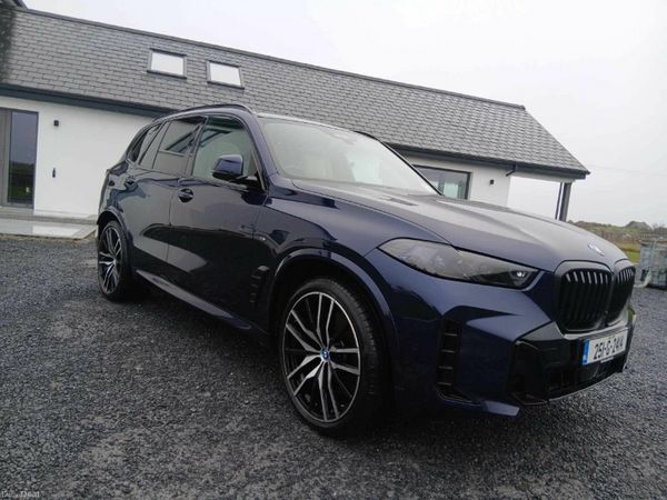 BMW X5 SUV, Petrol Plug-in Hybrid, 2025, Blue