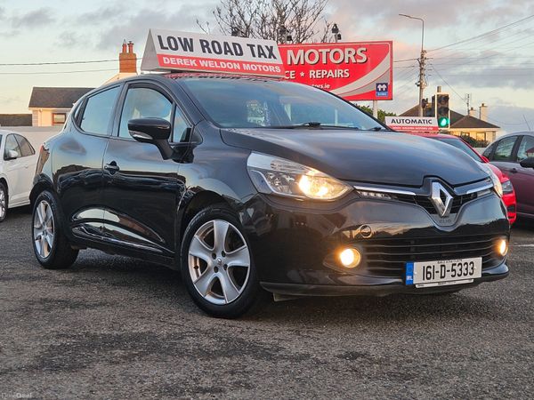 Renault Clio Hatchback, Petrol, 2016, Black