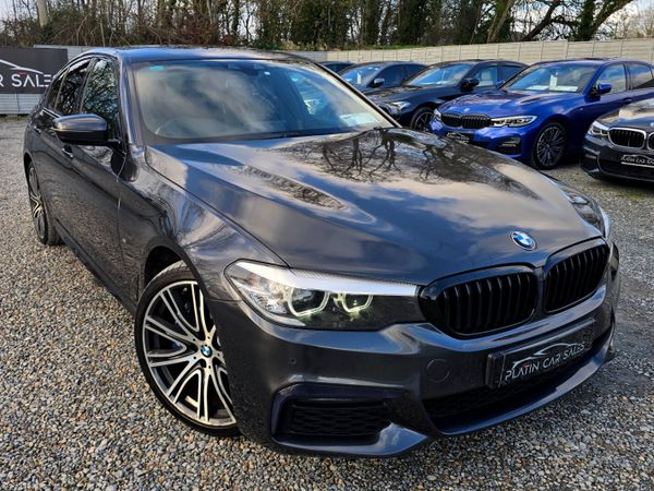 BMW 5-Series Saloon, Petrol Plug-in Hybrid, 2019, Grey
