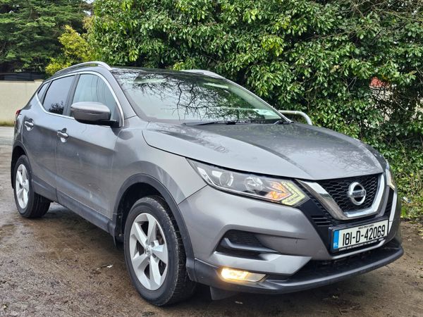 Nissan Qashqai MPV, Petrol, 2018, Grey