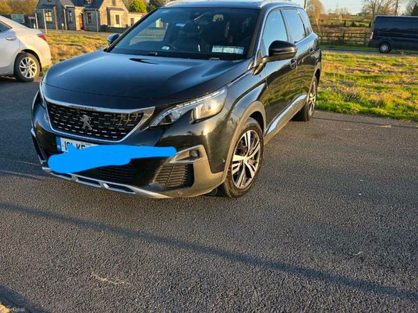 Peugeot 5008 MPV, Diesel, 2018, Black