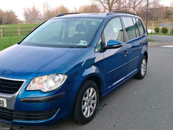 Volkswagen Touran MPV, Diesel, 2009, Blue