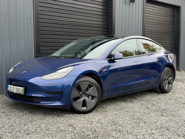Tesla Model 3 Saloon, Electric, 2021, Blue