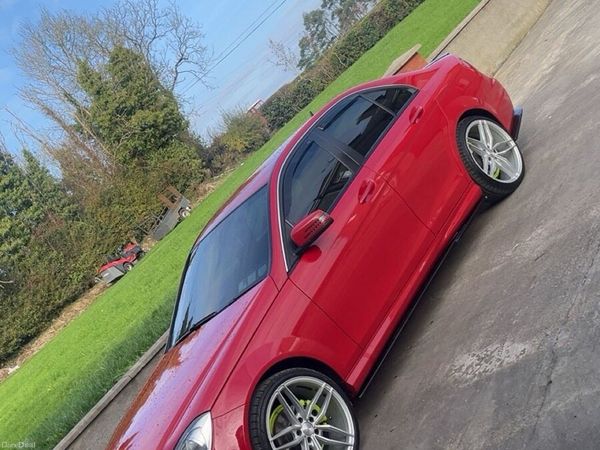 Mercedes-Benz C-Class Saloon, Diesel, 2014, Red