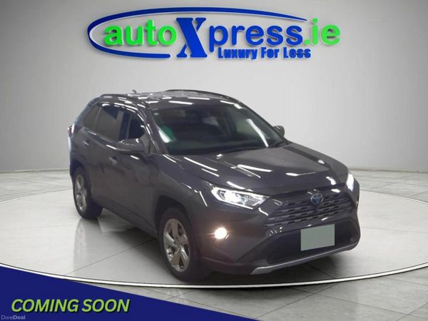 Toyota RAV4 SUV, Petrol Hybrid, 2021, Grey