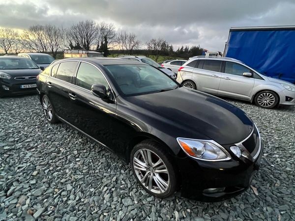 Lexus GS Saloon, Petrol Hybrid, 2008, Black