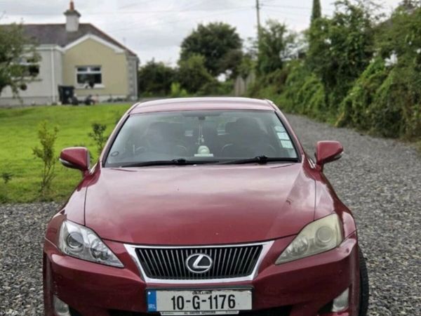Lexus IS Saloon, Diesel, 2010, Red