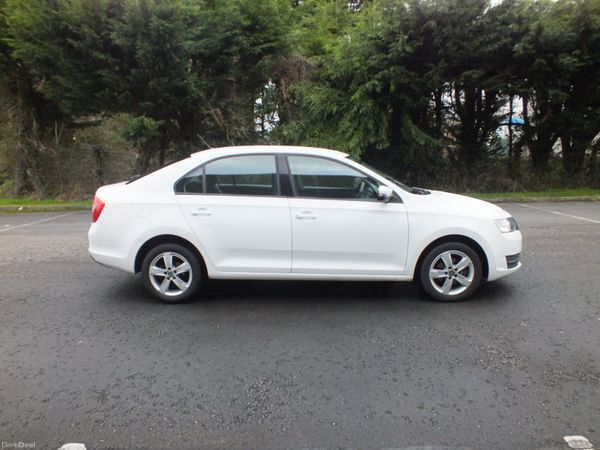 Skoda Rapid Spaceback Hatchback, Diesel, 2016, White