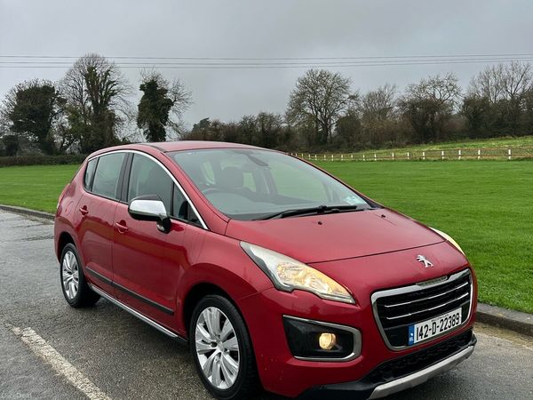 Peugeot 3008 SUV, Diesel, 2014, Red