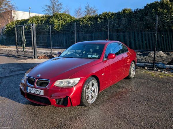 BMW 3-Series Coupe, Diesel, 2010, Red