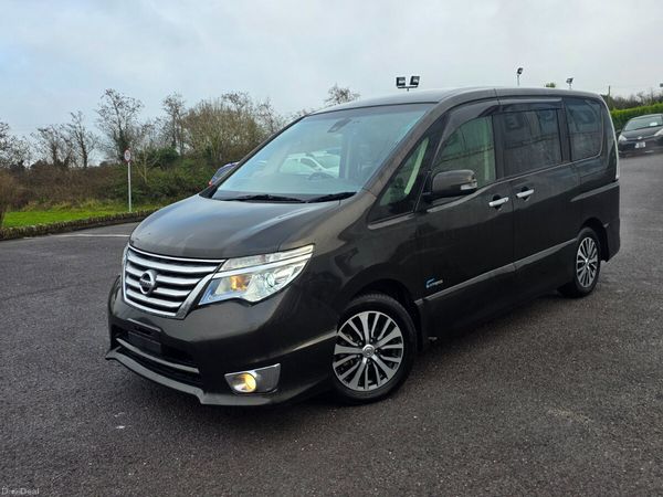 Nissan Serena MPV, Petrol Hybrid, 2014, Brown