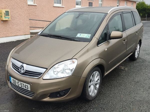 Vauxhall Zafira MPV, Diesel, 2013, Brown