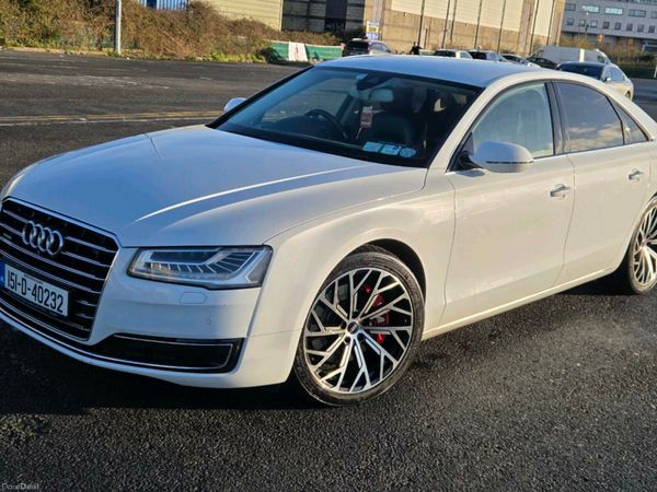 Audi A8 Saloon, Diesel, 2015, White